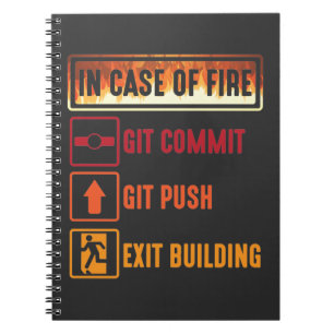 Fire gitコミットの事例gitプッシュ·コーディング·プログラマ ノートブック