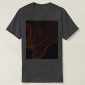 Fire god Portrait Tシャツ (デザイン正面)
