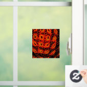 Fire Grid Sticker ウィンドウサイン (ホーム)