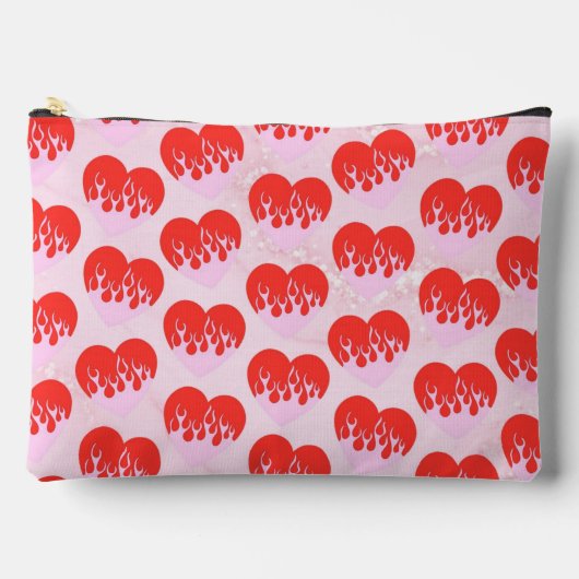 Fire Heart アクセサリーポーチ (正面)