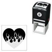 Fire Heart セルフインキングスタンプ (インサイチュ)