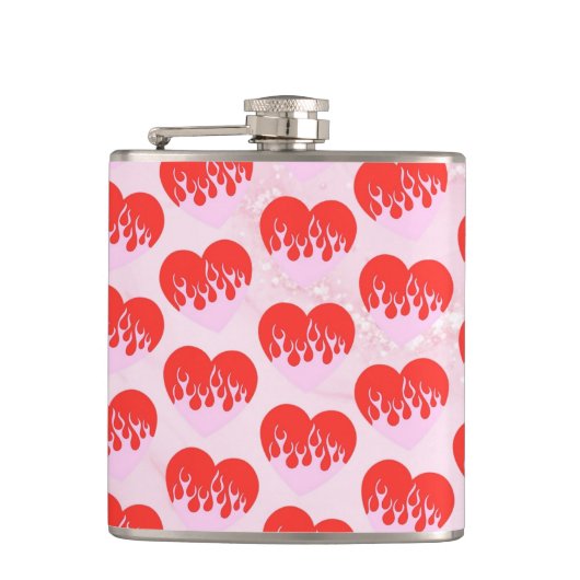 Fire Heart フラスク (正面)