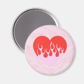 Fire Heart マグネット (正面/裏面)