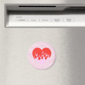 Fire Heart マグネット (インサイチュ (食洗機))