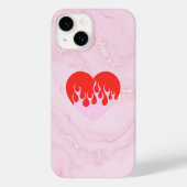 Fire Heart Case-Mate iPhoneケース (裏面)