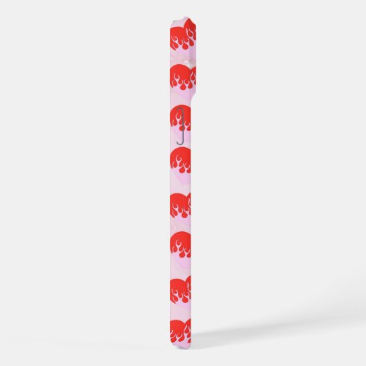 Fire Heart iPhone Case iPhoneケース (右側面)