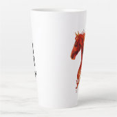 Fire Horse カフェラテマグ (正面)