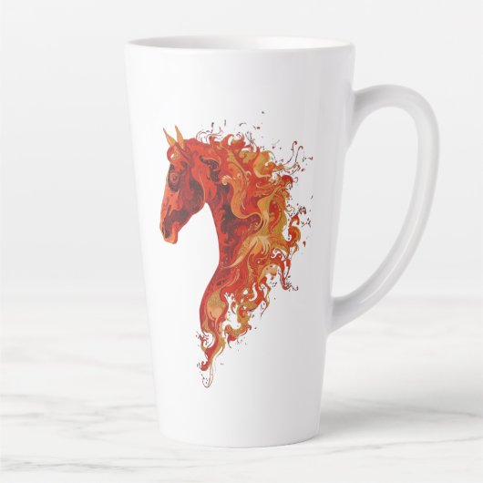 Fire Horse カフェラテマグ (右)