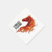 Fire Horse スタンダードカクテルナプキン (角)