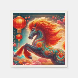 Fire Horse スタンダードカクテルナプキン