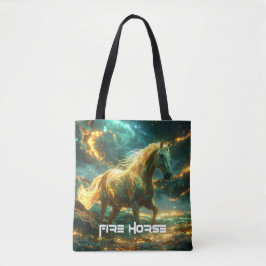 FIRE HORSE - 中国の干支 - トートバッグ