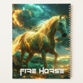FIRE HORSE - 中国の干支 - プランナー手帳 (裏面)