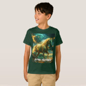 FIRE HORSE - 中国の干支 - Tシャツ (正面フル)