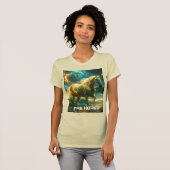 FIRE HORSE - 中国の干支 - Tシャツ (正面フル)