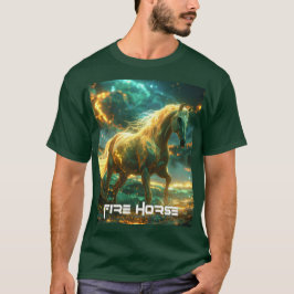 FIRE HORSE - 中国の干支 - Tシャツ