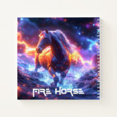 FIRE HORSE - 干支 -  ノートブック (裏面)