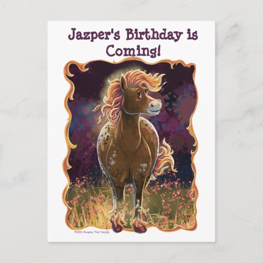 Fire Horse 案内ポストカード (正面)