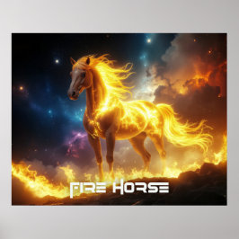 FIRE HORSE - 2026 - 十二支 ポスター