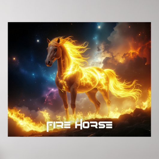 FIRE HORSE - 2026 - 十二支 ポスター (正面)