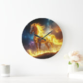 FIRE HORSE - 2026 - CHINESE ZODIACS ラージ壁時計 (ホーム)