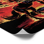 Fire Horse 2026 Zodiac Art Chinese New Year  ポスター (角)