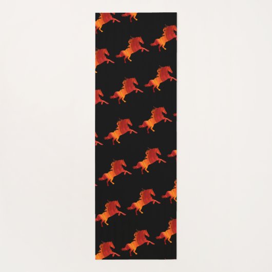 Fire Horse Art  ヨガマット (裏面)