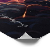 Fire Horse "Burning Ambition" Wall Poster ポスター (角)