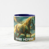 FIRE HORSE - CHINESE ZODIAC -  マグカップ (中央)