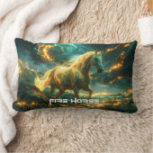 FIRE HORSE - CHINESE ZODIAC -  ランバークッション (ブランケット)