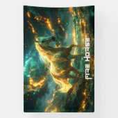 FIRE HORSE - CHINESE ZODIAC -  横断幕 (縦)