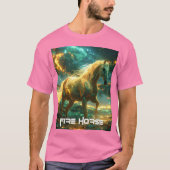 FIRE HORSE - CHINESE ZODIAC -  Tシャツ (正面)
