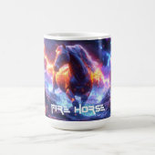FIRE HORSE - SHENG XIAO - コーヒーマグカップ (中央)