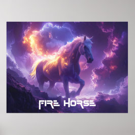 FIRE HORSE - SHENG XIAO ポスター