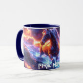 FIRE HORSE - SHENG XIAO -  マグカップ (正面左)