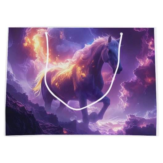 FIRE HORSE - SHENG XIAO ラージペーパーバッグ (正面)