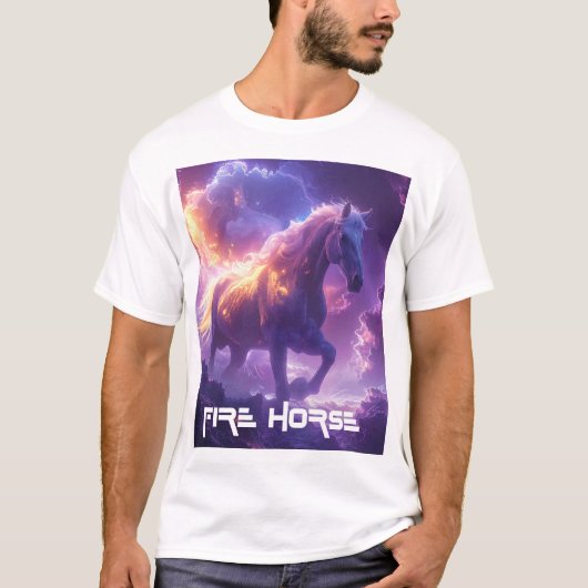 FIRE HORSE - SHENG XIAO Tシャツ (正面)