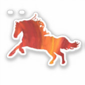 Fire horse Sticker シール (正面)