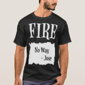 Fire - Hot Packet Halloween Taco Costume Tシャツ (正面)