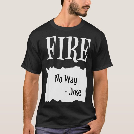 Fire - Hot Packet Halloween Taco Costume Tシャツ (正面)