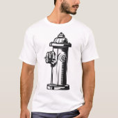 Fire hydrant tシャツ (正面)