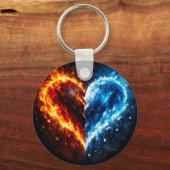 Fire & Ice  キーホルダー (正面)