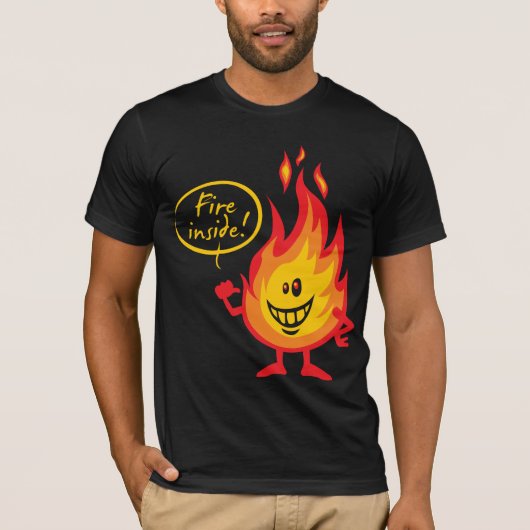 Fire inside tシャツ (正面)