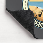 Fire Island National Seashore New York Badge _2  マウスパッド (コーナー)