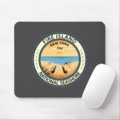 Fire Island National Seashore New York Badge _2  マウスパッド (マウス)