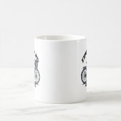 FIRE ISLAND NEW YORK 自転車 かご付き自転車 コーヒーマグカップ (中央)