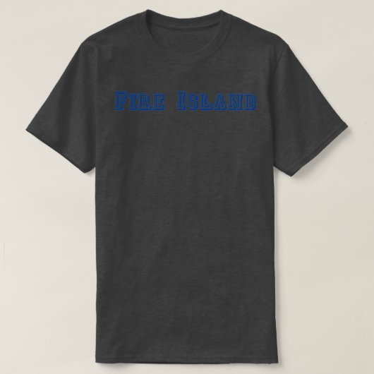 Fire Island Tシャツ (デザイン正面)
