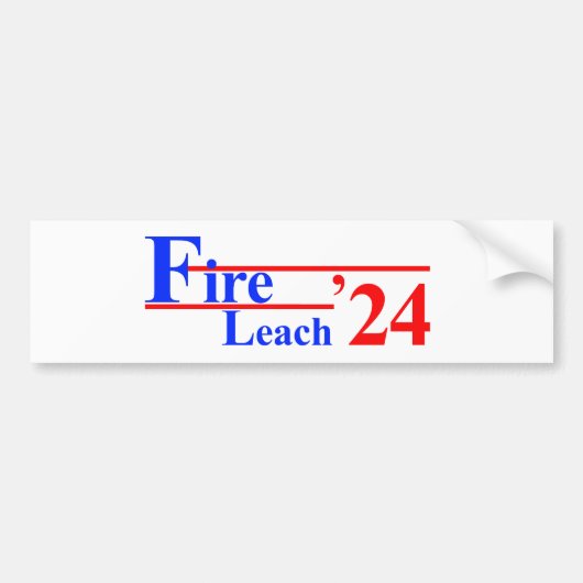 Fire Leach '24バンパーステッカー バンパーステッカー (正面)