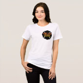 FIRE LIFEデザインCO [ロゴ1] トライブレンドＴシャツ (正面全面)