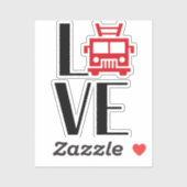 FIRE LOVEエンジン[FL16] シール (シート)