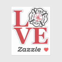 FIRE LOVEマルテース駅ナンバ[FL9] シール